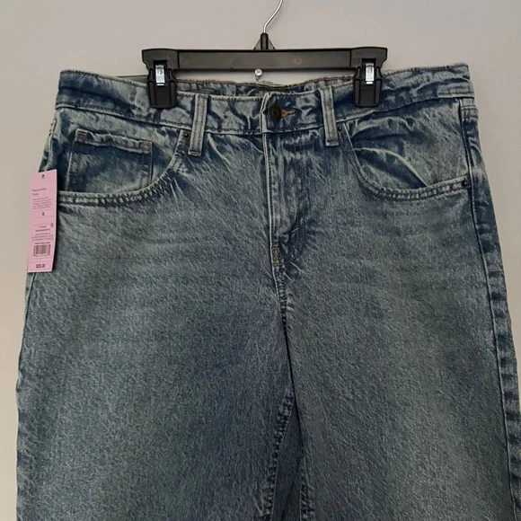 Wild Fable Mid Rise 90s Relaxed Straight Jean NWT - Picture 2 of 4